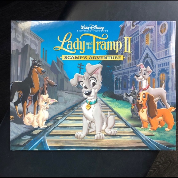 NWT Disney Lady and the Tramp 2 Scamps Adventure Lithograph - Picture 1 of 3